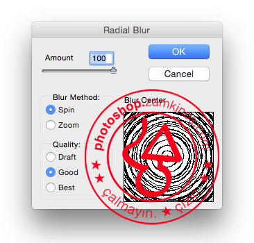 Photoshopta metal görünümü